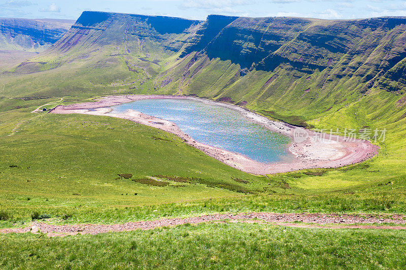 Llyn Fan Fach，威尔士布雷肯灯塔国家公园